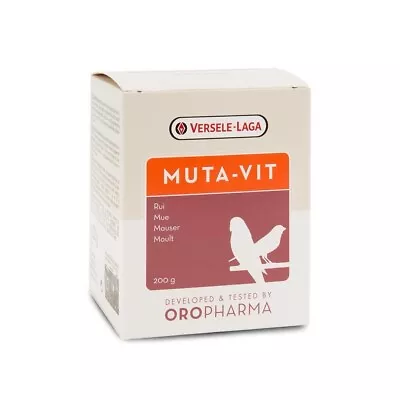 Muta-Vit 200gr Vitaminas Aminoácidos Y Oligoelementos. Para Pájaros De Jaula • $42.97