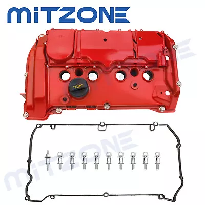 ALUMINUM Valve Cover Red For N18 Mini Cooper S R55 R56 R57 R58 R59 R60 R61 1.6 T • $125.99