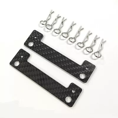 Carbon Body Post Mount Member For Tamiya XV-01 TT01 TT02 RC On-Road Car Parts • £7.63