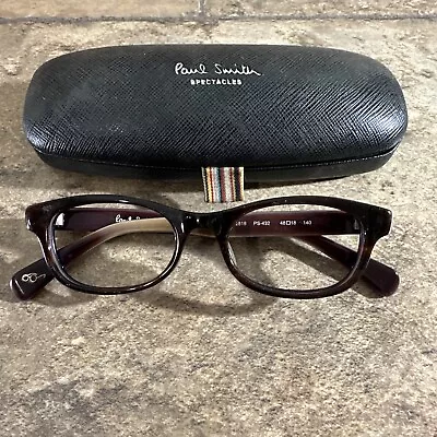 Paul Smith PS-432 PM 8060 2818 Dark Brown Eyeglasses Frames With Case 48-18-140 • $34.99