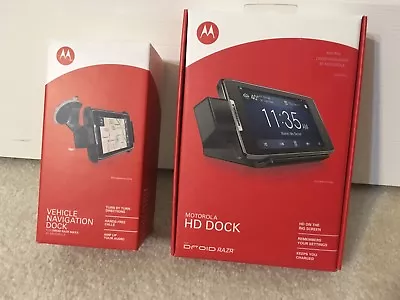 Motorola Droid RAZR / MAXX Vehicle Navigation Dock & HD Dock • $40