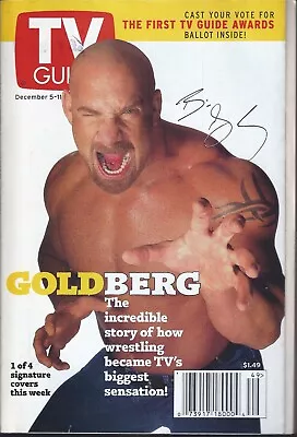 TV Guide Magazine December 1998 WWE Wrestling Bill Goldberg Cover • $9.99