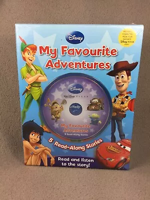 £10.99 • Buy Disney My Favourite Adventures - 5 Read Along Stories - 5 Books & CD - New