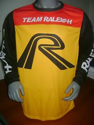 Old School Bike Jersey Classic Bmx Jersey Bike Shirt Raleigh Vintage L Race • $45