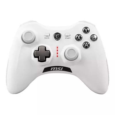 MSI Force GC30 V2 White Wireless Game Controller Support PC And Android • $82.16