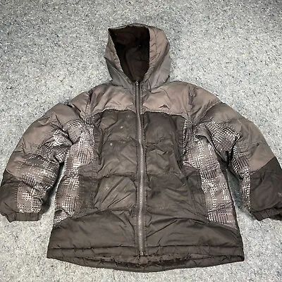 Pacific Trail Youth Medium Hooded Puffer Jacket Winter - Medium 10/12 Camping • $5