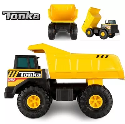 Tonka Large Metal Dump Truck Outdoor Kids Toy Construction Vehicle Sandpit  • $109