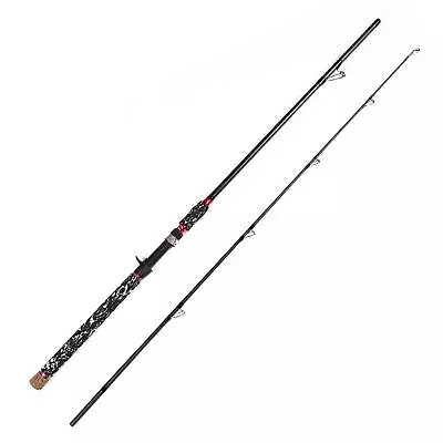 Catfish Casting Rod 2 Pieces Portable 7’ Heavy Catfishing Rod • $49.77