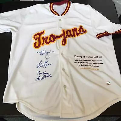 Mark McGwire Randy Johnson Tom Seaver Signed USC Trojans Jersey Steiner COA • $1099