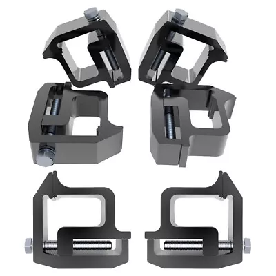 $44.49 • Buy Set Of 6 TL2002 Truck Cap Camper Shell Canopy Mounting Clamps Top Quality