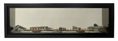Empire 48  Boulevard See-Thru Linear VF Fireplace IP Electronic Remote LP • $3549