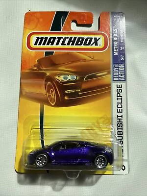 Matchbox Mitsubishi Eclipse 2008 Metro Rides MB30 E3 • $19.99