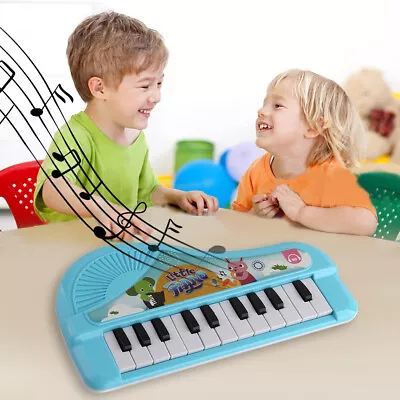 Mini Piano Toy Birthday Gift Multi-function Keyboard For Girl Boy (Blue) • $9.49