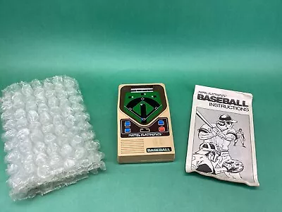 Vintage Mattel Electronic Handheld Baseball Game • $44