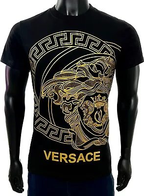 Men Black T-Shirt Vèrsace • $105