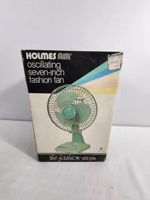 Holmes Air Fashion-Seven Oscillating Fan (HA0F-7MI) - 7 In New In Box Vintage • $53.59