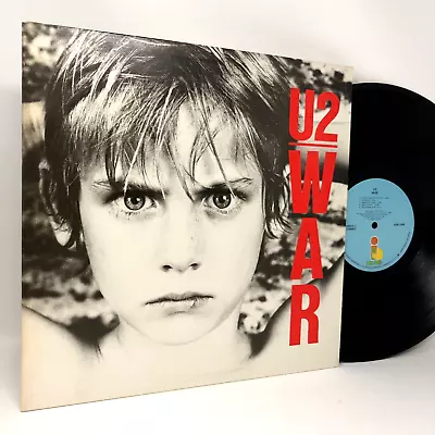 U2 War LP Island 1983 Blue Labels Excellent Disk • $19.99