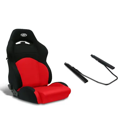 SAAS GT Seat (1) With Sliders Dual Recline Black/Red ADR Compliant • $430