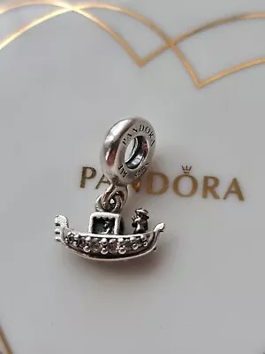 PANDORA Gondola Dangle Charm - 791143CZ Cubic Zirconia • £18