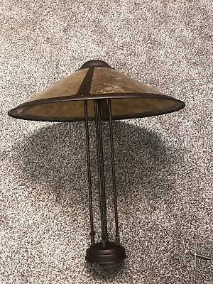  Mica Lamp Company #108 Prairie Style Chandelier Lamp • $600