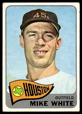 1965 Topps Mike White #31 Houston Colt .45s • $3.50