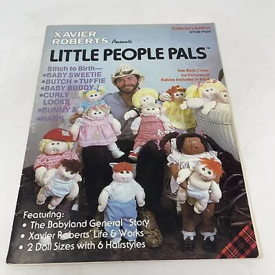 Xavier  Roberts Little People Pals Collector Edition  Patterns 7546 Plaid • $9.99