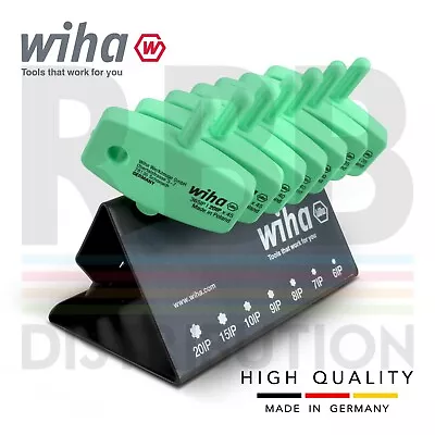 Wiha L Key With Key Handle Torx Plus Set With Bench Stand T6 To T20 26261 • £44.99