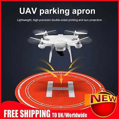 $9.90 • Buy 50cm Drone Landing Pad Foldable Felt Drone Parking Apron Lightweight For Outdoor
