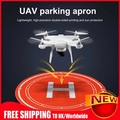 $9.90 • Buy 50cm Drone Landing Pad Foldable Felt Drone Parking Apron Lightweight For Outdoor