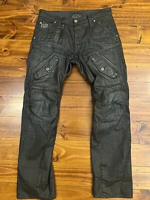 G-Star Jeans 'SCUBA 5620 LOOSE' Dark Coated Size W33 R • $101.18