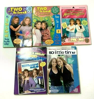 Mary Kate And Ashley  Mixed Lot Of 5 Books  • $15.50