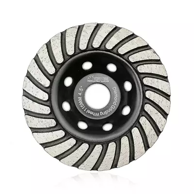 4-1/2 Inch Turbo Row Diamond Grinding Cup Wheel For Concrete Granite Marble Maso • $29.07