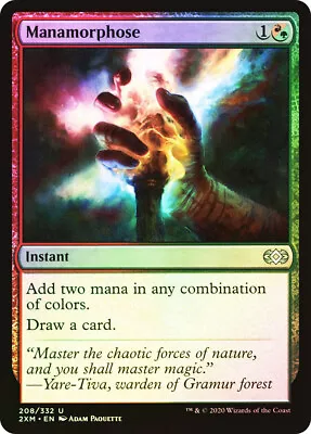 MTG FOIL Manamorphose  - Double Masters • $4.69