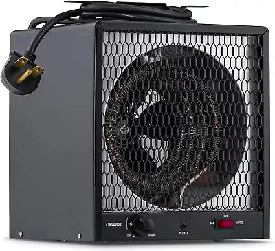 NewAir Portable Heater (240V) Electric Garage Heats Up Black • $60.99