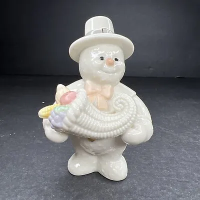 Lenox 2000 12 Months Of Snowmen November Harvest Snowman Figurine • $20.99