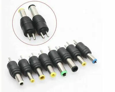 £1.89 • Buy 8pcs Universal AC DC Power Adapter Plug Charger Tips For PC Notebook Laptop 