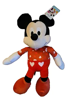 Just Play Disney Mickey Mouse Valentine’s Day Plush Doll 19” NWT • $23.49