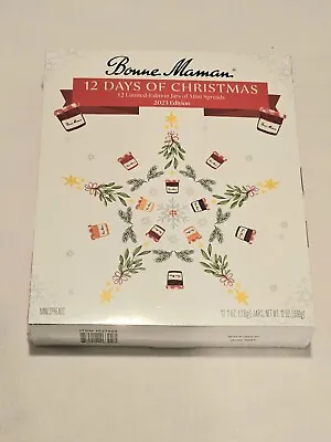 Bonne Maman 2023 Limited Edition Advent Calendar 12 Mini Spreads Christmas NEW • $37.99