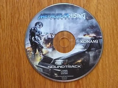 Metal Gear Rising Revengeance Game Music Soundtrack CD Disc Only Konami • $11.95