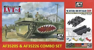 Afv Af35205 1/35 U.s. Lvt-4  Water Buffalo  & Af35226 Workable Tracks Combo Set • $79.88