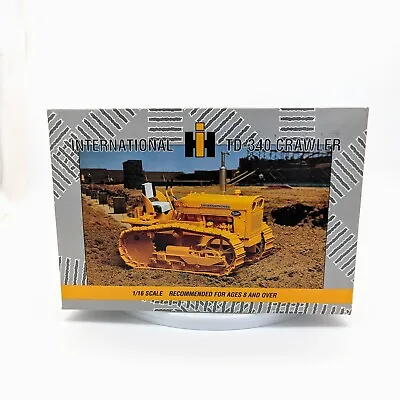 Nib Ertl 1/16 International Td-340 Crawler Dozer Toy Truck’n • $69.95