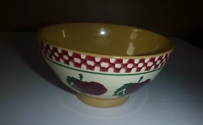 Nicholas Mosse Pottery Made In Ireland  Apple ~ 4 3/4  Footed Bowl  VGC See Pics • $19.99