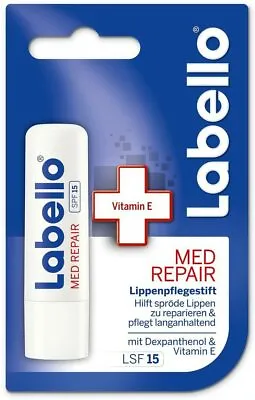 Pack Of Labello Med Repair Lip Balm - Genuine • £15.29