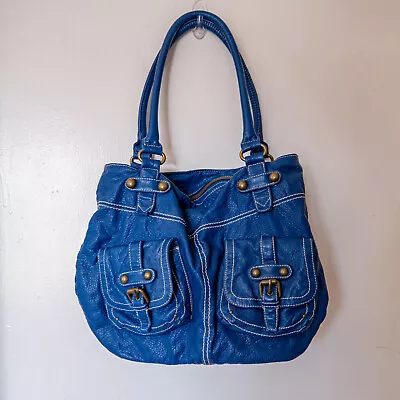 Nine West Vintage America Collection Blue Purse Hand Bag • $17