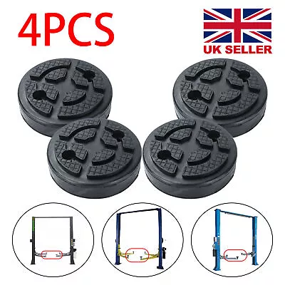 4pcs Rubber Lifting Pads Block For 2 Post Lift Replacement Pads Car Lift Ramp UK • £8.79