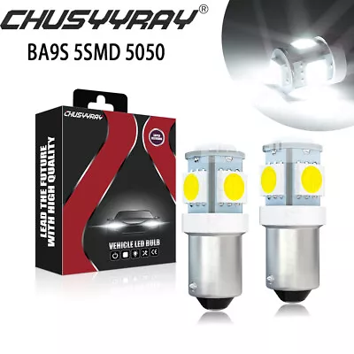 2x 10 LED 5050 SMD 12V Car Interior Lights Panel Bulb Lamp T10 BA9S Dome Festoon • $7.71