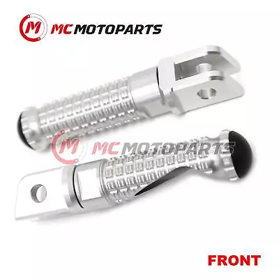 MPRO Silver Rider Front Foot Pegs For Yamaha Vmax 1700 09-17 16 15 14 13 12 11 • $45.38