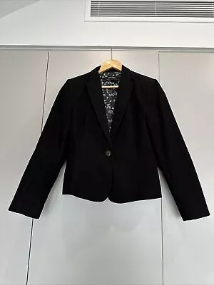 Black Zara Basic Collection Jacket/ Blazer | EUR Large US Large • $30