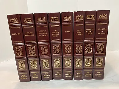 The Harvard Classics Registered Edition 1991 Lot Of 8 Grolier • $80