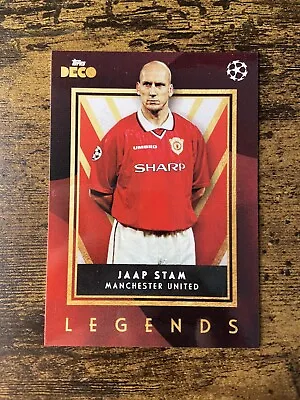 Jaap Stam - Legends - TOPPS Deco 2023/24 Manchester United  • £3